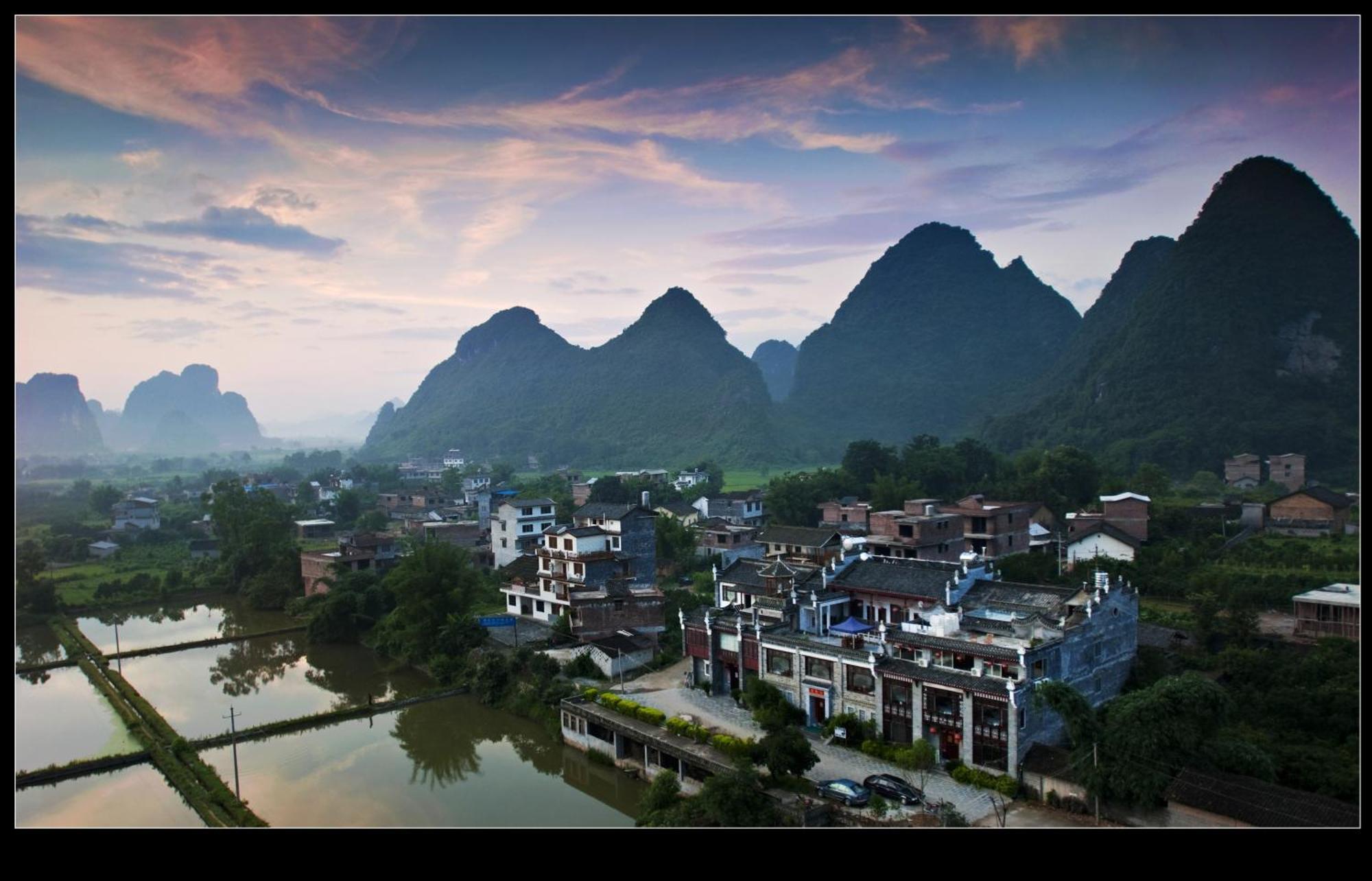 Yangshuo Leisure Tea Lodge Экстерьер фото