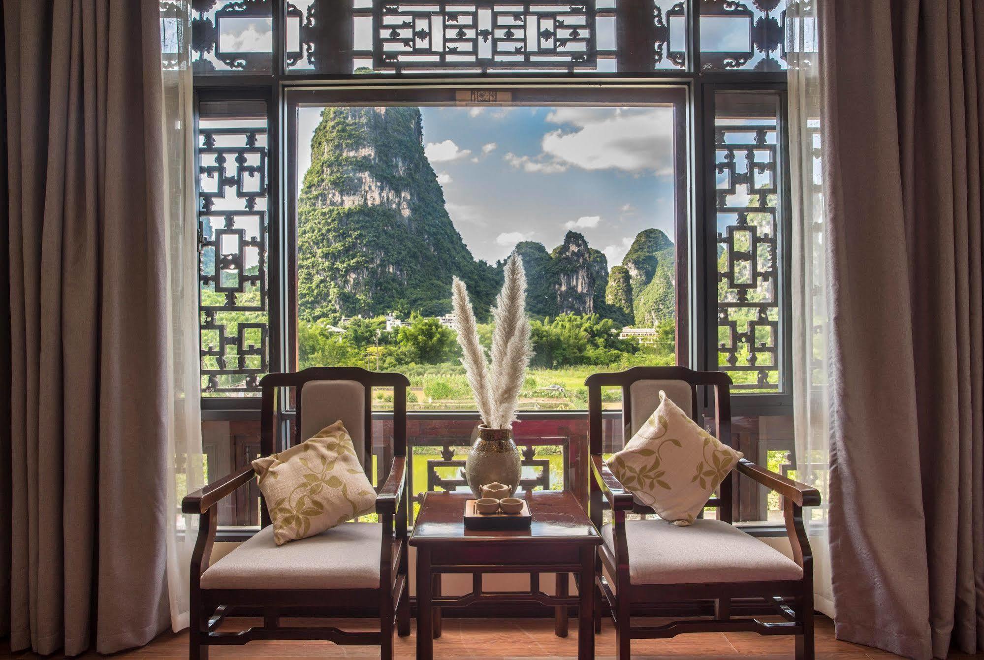 Yangshuo Leisure Tea Lodge Экстерьер фото