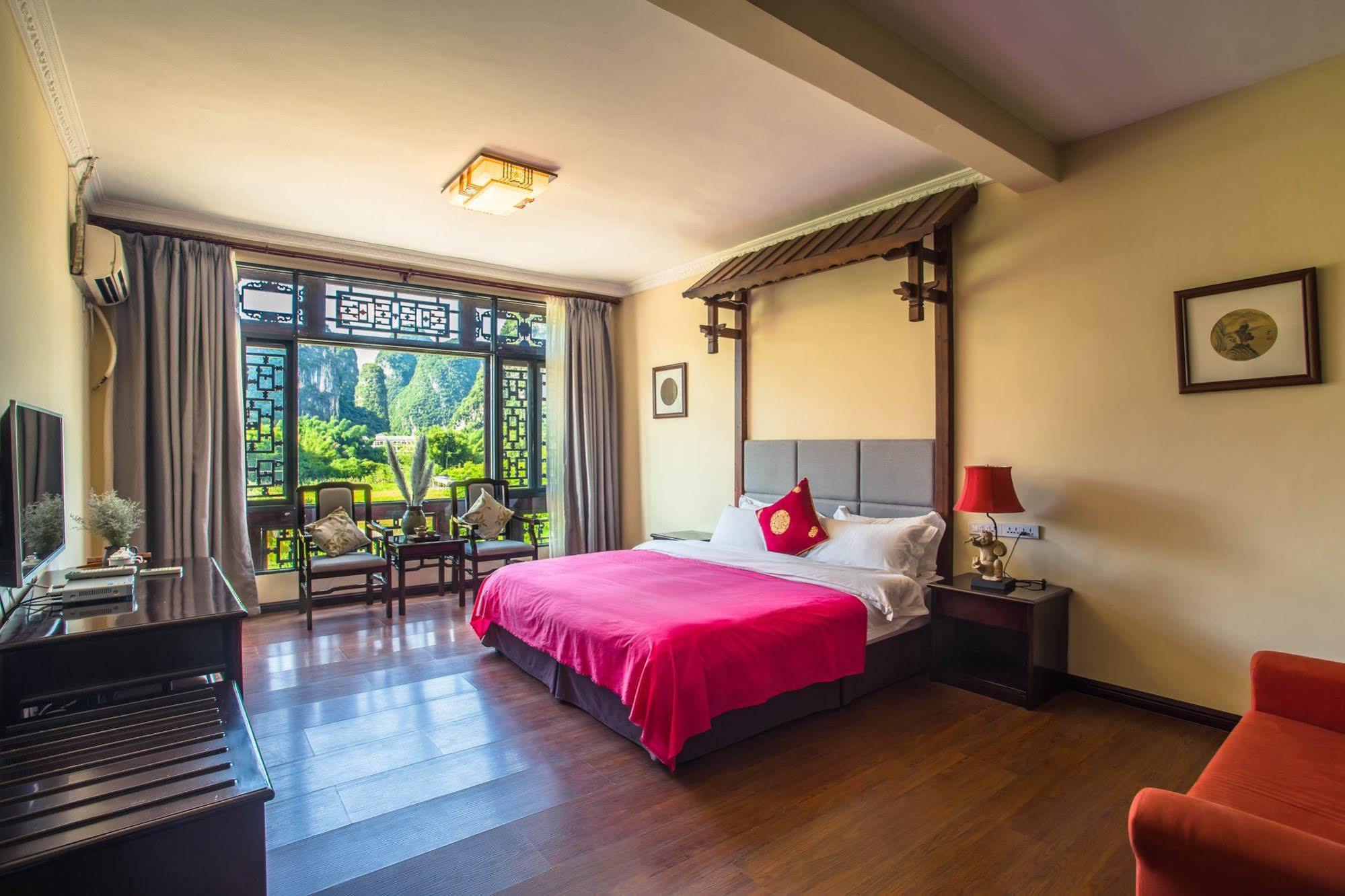 Yangshuo Leisure Tea Lodge Экстерьер фото