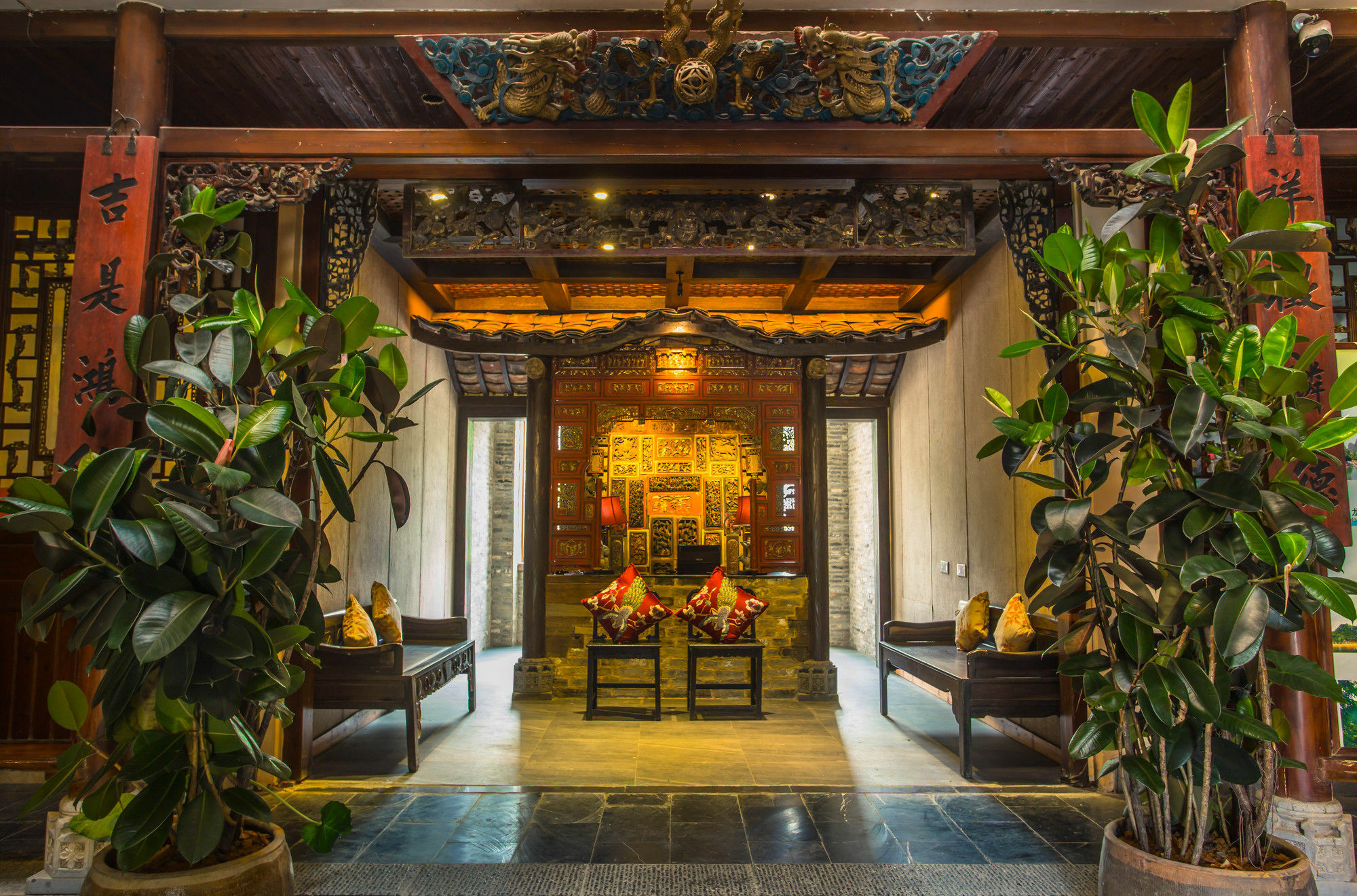Yangshuo Leisure Tea Lodge Экстерьер фото